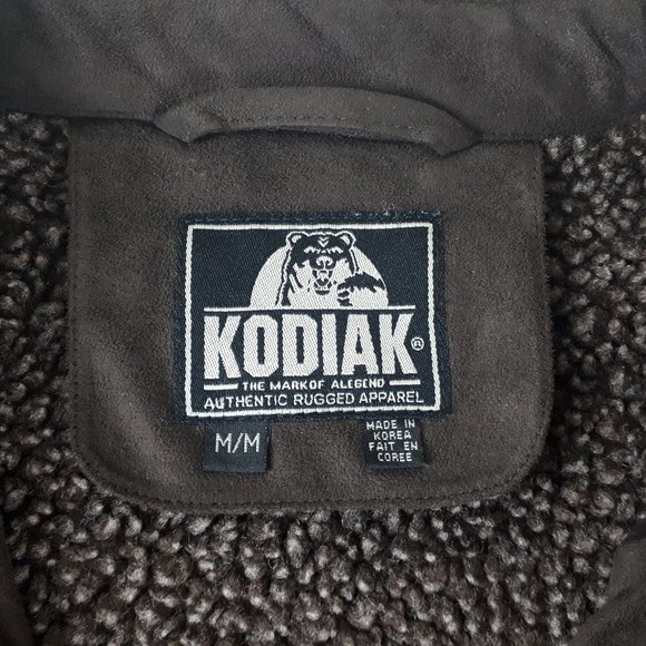 Kodiak Dark Brown Faux Shearling Coat - Picture 13 of 15